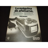 (pb069) Publicidad Clipping Philips Philishave * 1978