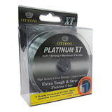 Linha Monofilamento Platinum Xt Carretel 200m 0,45mm 52,2lb Cor Prateado