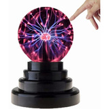 Magic Crystal Plasma Ball Led Touch Lámpara Luz De Noche