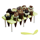 Suporte Com Pega Cone Para Confeitaria - Bluestar