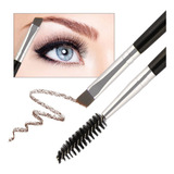 Pincel Doble Cejas Maange Con Cepillo Goupillon Maquillaje