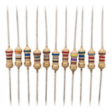 Resistor De Cerâmica Vários Modelos Ohms Mohms Kohms