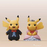 Archivo Stl Impresión 3d - Pokemon - Pikachu Couple 2