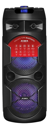 Parlante Portátil Aiwa Torre De Sonido Bluetooth Refabricado