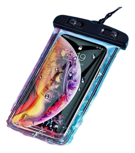 Funda Sumergible Protectora Agua Waterproof Bolsa De Celular