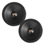 02 Woofer 15 Pol 350w Rms Magnum Falante Médio Grave Trio