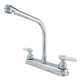 Llave Mezcladora De Cocina Modelo Cisne Mc1201 Silverline