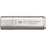 Memoria Usb-a Kingston Ironkey Locker 50 128gb Iklp50/128gb Color Plateado Liso