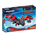Playmobil Dragons 70727 Carrera De Dragones Hipo Y Chimuelo