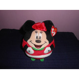 Peluche Minnie Mouse Marca Ty Beanie Ballz 15 Cms