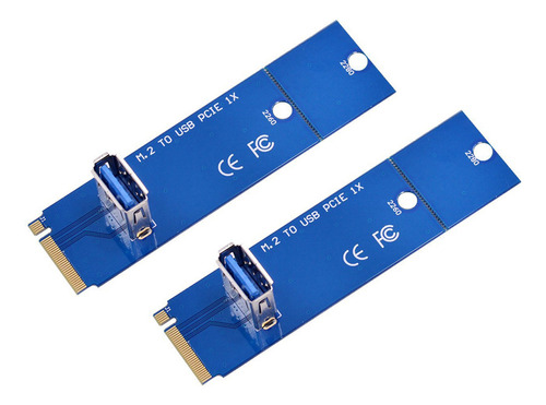 Tarjeta Gráfica A M.2 Ngff A Pci-e X16 Usb3.0 Riser, 2 Unida