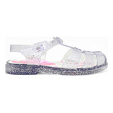 Sandália Infantil Melissa Giovanna Cristal Glitter Menina