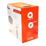 Bobina Cable Qian Utp, 305m, Cat5e 0.6mm Gris (qhr-cat5e)