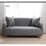 Cubre Sofa Elasticado De 3 Cuerpos Adaptable