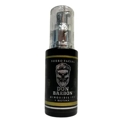 Suero Facial Don Barbon Con Minoxidil Y Biotina Natural | MercadoLibre