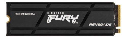 Ssd Kingston Fury Renegade 1tb M.2 Nvme Pcie 4.0 Disipador