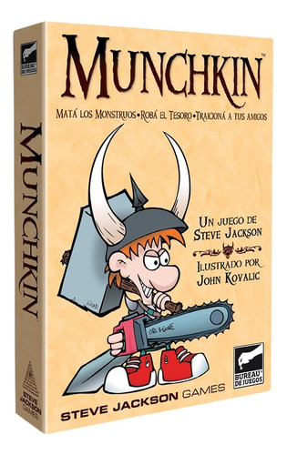 Juego De Cartas Munchkin Steve Jackson Games Buró