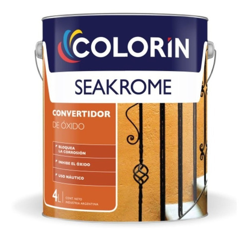 Seakrome Convertidor Antioxido 1 Lt Colorin