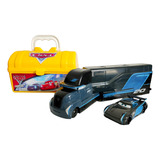 Disney Cars Carreta Jackson Storm Cm E Carro Storm + Brinde