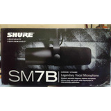 Micrófono Shure Sm7b Para Voz (radio, Podcast, Etc)