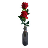1 Galho De Rosa Flor Artificial Premium Decore Com Perfeição