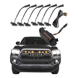 Kit 6 Cuartos Led Parrilla Tacoma Toyota Tipo Trd 2006-2020