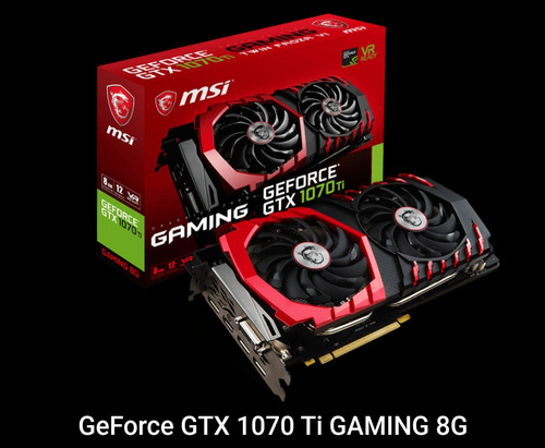 Tarjeta De Video Nvidia Msi Gaming  Geforce Gtx 1070 Ti