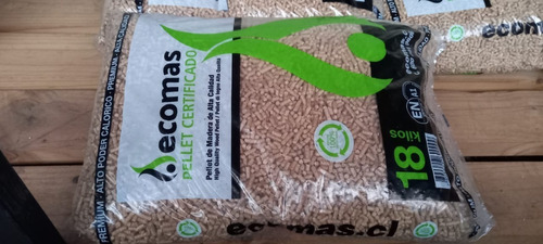 Bolsa Pellet Ecomas 18kg