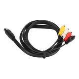 Cable Din Macho De 5 Pines A 4 Rca Hembra, Profesional, Din