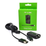 Charge And Play Para Xbox One Bateria Controle + Cabo Usb