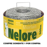 Arame Farpado 500m 100% Galvanizado  Nelore Frete Grátis