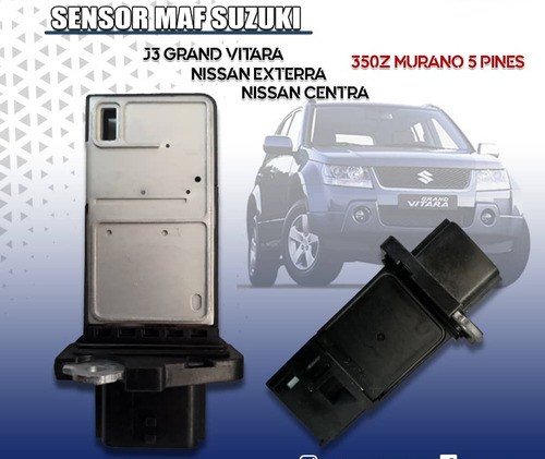 Sensor Maf Grand Vitara J3/nissan Murano/xterra/sentra 5pine Foto 2