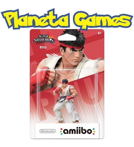 Amiibo Ryu Edicion Super Smash Bros Blister Cerrado