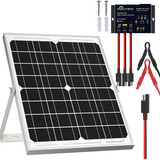 Kit De Paneles Solares 20w 12v Batería Solar Charger C...