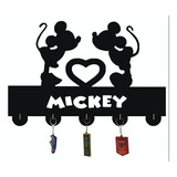 Porta Llaves Mickey Y Minnie