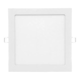 Plafon Spot Led Sica Embutir 18w Cuadrado Luz Fria O Calida