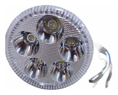 Farol Auxiliar Led Redondo (5 Led Blanco)