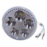 Farol Auxiliar Led Redondo (5 Led Blanco)