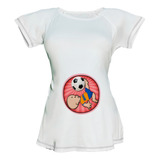 Blusa Maternidad Embarazo / Futbolista Personalizado Equipos