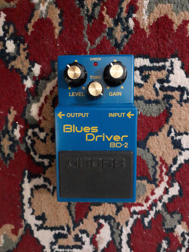 Pedal De Efecto Boss Blues Driver Bd-2