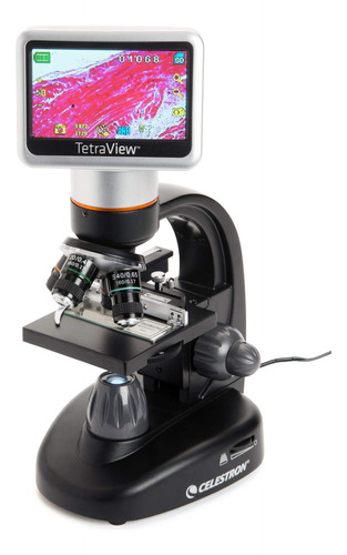 Celestron Microscopio Digital Lcd Tetraview - Microscopio B.