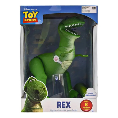 Disney Toy Story Rex Figura De Acción 26 Cm Verde Parlante | Meses sin interés