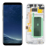 Tela Display Lcd Compativel Galaxy S8 Plus Com Aro Nacional