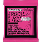 Juego Ernie Ball Classic Pure Nickel Super Slinky, .009