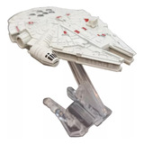 Nave Star Wars Millennium Falcon Halcón Milena 9 Cm Plastico