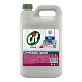 Cif Limpiador Líquido Pisos Cherry 5 Lts