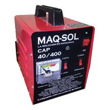 Cargador C/arranque Maq-sol Cap 40/400 12v Amperimetro
