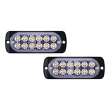 Foco Luz Estrobo Flash 18 Funciones 12 Led Multi Volt Par 