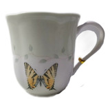 Mug Tazon Mariposa Original Lenox Porcelana Importado250 Cc