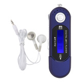 Reproductor Portátil De Música Mp3 Usb Con Pantalla Lcd Radi